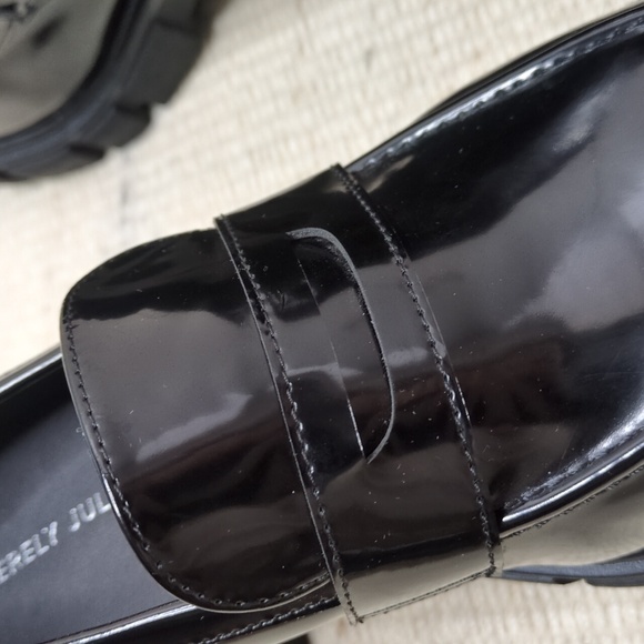 Sincerely Jules Lug Sole Penny Loafers - Picture 11 of 11